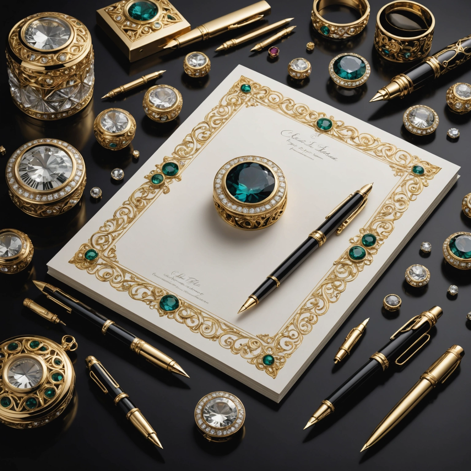 Аксессуары письменные: ювелирные штрихи в мире моды и роскоши