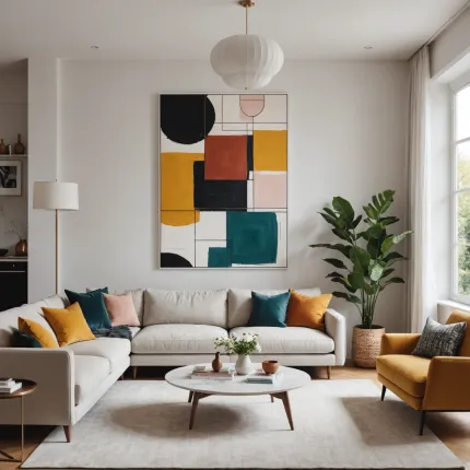 Искусство декора: как картина на холсте абстракция формирует уникальное пространство