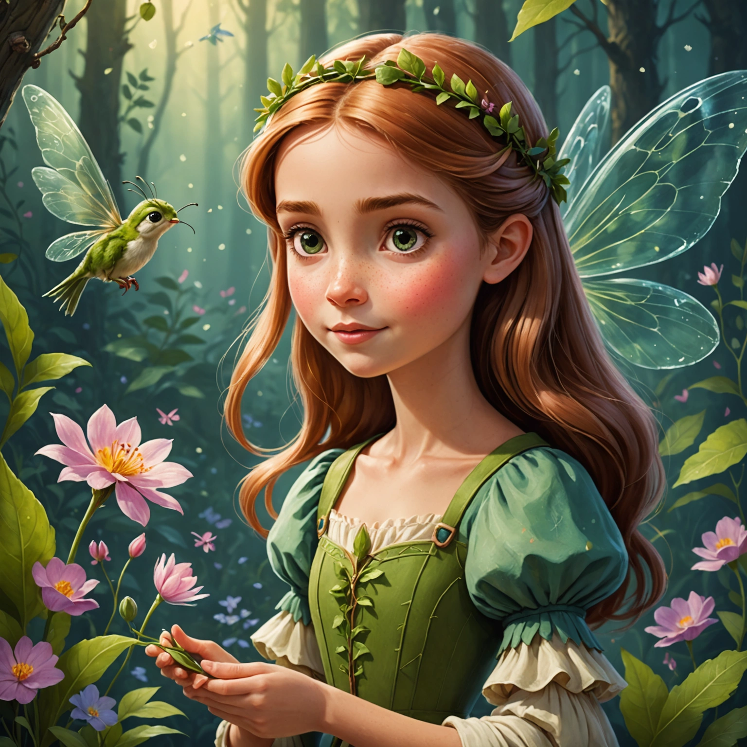 Как работает рисунок Дюймовочка? Разбираемся в деталях