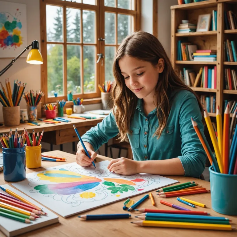 Рисование как волшебство творчества: как увлечь детей и создать красоту вместе