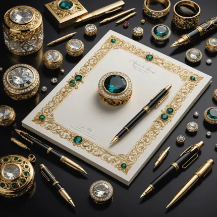 Аксессуары письменные: ювелирные штрихи в мире моды и роскоши