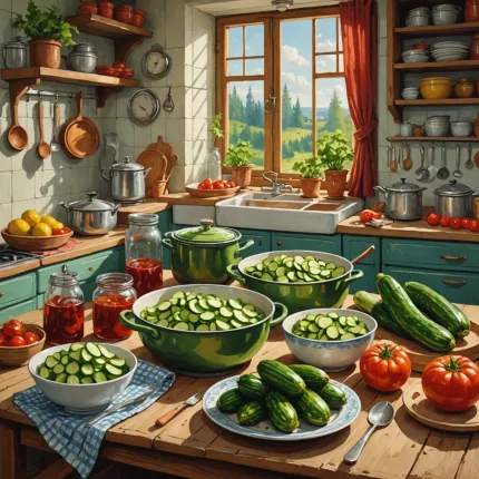Вкус ностальгии: маринованные кабачки как в СССР